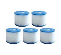 Robotic Pool Cleaner Filter Cartridge 1-10 Pezzi Di Filtro For Piscina Di Ricambio Adatti For Cartuccia Filtro Flowclear Taglia VI Lay-Z-Spa - Miami Vegas Palm Springs for Swimming pool(5 pcs)