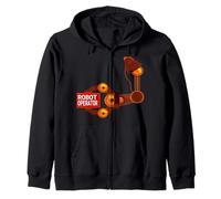 Robotica dell'ingegnere dell'operatore del Robot Divertente per l'adulto ed i Bambini Felpa con Cappuccio