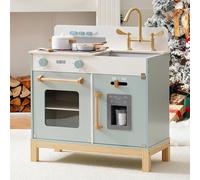 ROBOTIME Cucina in Legno per Bambini con luci, Suoni e Dispenser Ghiaccio
