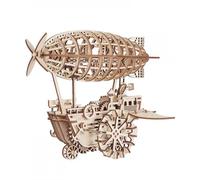 Robotime Ingranaggi meccanici stile retrò Puzzle 3D in legno tagliato al laser E