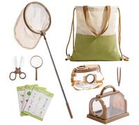 ROBOTIME Kids Explore Kit & Bug Catcher Kit, attrezzatura da campeggio educativa per bambini, set di esplorazione all'aperto, giocattolo avventura, regalo per ragazzi e ragazze dai 3 ai 12 anni