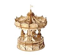 Robotime Kit puzzle 3D classico in legno da collezione tagliato al laser, da 8 a