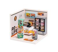 Robotime mini casetta Negozio di provviste - kit creativo con illuminazione LED