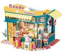 Robotime Miniatura Cottage Rainbow Candy House DG158