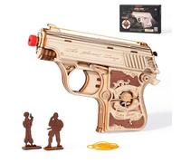 ROBOTIME Puzzle 3D Legno Modellismo da Costruire Adulti Kit Costruzioni con Elastico e Obiettivi Regalo per Uomo e Adolescente LQ502