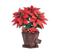 ROBOTIME Puzzle 3D Stella di Natale, Kit di Modelli di Fiori Artificiali in Legno per Adulti da Costruire, Accessori per la Casa, Artigianato Fai da Te, Regali di Natale Creativi