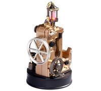 ROBOTIME Puzzle 3D Telegraphe Morse - Modello meccanico fai da te con luce e suono, giocattolo Steampunk PVC per ufficio e STEM, CGM02