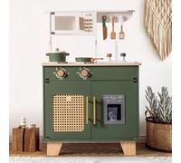 Robotime Robud Giocattolo da cucina con accessori Bambini Giocano a cucina Giocattoli in legno Fai finta di regali da cucina per 3+ Ragazza Ragazzo Regalo di compleanno