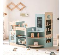 Robotime Robud Negozio di generi alimentari per bambini Fai finta di giocare al supermercato con distributore automatico di cassa Fai finta di giocare per ragazzi e ragazze