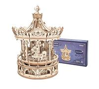 Robotime Rokr Carillon Notte stellata Puzzle in legno 3D Gioco di assemblaggio Kit di costruzione di modelli Giocattoli per bambini Regali di compleanno per bambini