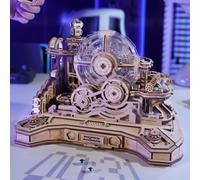 Robotime Rokr Pinball Model Gear Ball Challenge Kit modello puzzle in legno 3D per costruire idea regalo per giochi da tavolo fai da te per uomini e donne -EGC