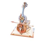 Robotime Rokr Puzzle 3D in legno Sinfonia di splendidi sogni Carillon meccanico Design precolorato Regalo per la famiglia Bambini BuildToy