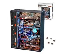 Robotime Rokr The Last City Futuristic Marble Run Parallel World Building Toy Set 130 pezzi Rompicapo Hobby fai da te per uomini Ragazzi