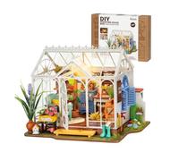 Robotime rolife Dollhouses Dreamy Garden casa delle bambole in legno in miniatura con mobili per bambini e adulti