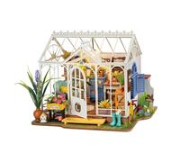 Robotime Rolife Dreamy Garden House Kit casa in miniatura fai-da-te per ragazze Adolescenti Puzzle casa delle bambole in legno Decorazioni per la casa di facile montaggio