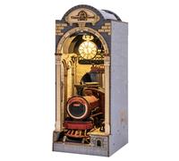 Robotime Rolife fai da te casa delle bambole libro Nook Time Travel 3D Puzzle in legno bookrook per libreria inserto Decor - TGB04