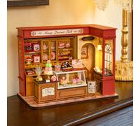 Robotime Rolife Honey Dessert Talk Casa delle bambole in miniatura Set di giocattoli per ragazze Bellissimo kit di puzzle 3D per decorazioni per la casa