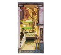 Robotime Rolife Libro Nooks Serie Storie in Libri 4 Tipi FAI DA TE In Legno Mobili Per La Casa In Miniatura Sakura Densya TGB01 Dropshipping