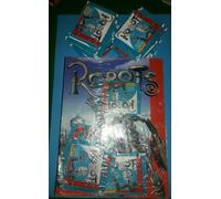 Robots Album vuoto sigillato + 50 bustine di figurine Panini 2004
