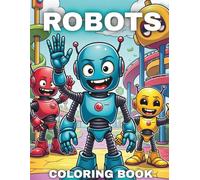 Robots Coloring Book