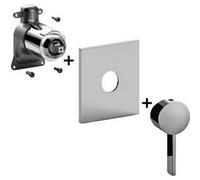 ROBOX010CR Set esterno miscelatore incasso doccia (1 uscita) ROCK PAFFONI