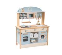 ROBUD Cucina giocattolo Cucina giocattolo in legno per bambini Set di giocattoli per bambini Set di giochi di ruolo Regali per ragazzi e ragazze