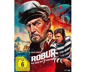 Robur - Der Herr der sieben Kontinente (Mediabook, Blu-ray+DVD) (Version A)