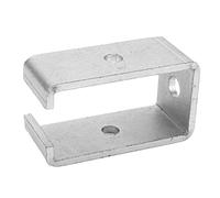 Robust Channel Trolley Track Hanger Bracket | Stainless Steel Intermediate Support for Sliding Doors/Wardrobes/Curtains | Oxidation Fighting & Easy Side - Load Installation