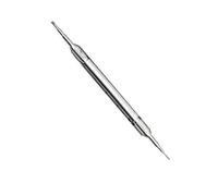 Robusta asta a molla a doppia testa in acciaio legato per una maggiore precisione in uso professionale e amatoriale. Realizzato con scanalature a V e costruzione leggera a doppia testa