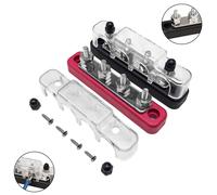 Robusta Barra Bus 12V48V con Bulloni di Collegamento M6 Blocchi Distribuzione Al
