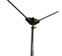 Robusta base per antenna a V con dado stretto a mano a forma di farfalla per una rapida installazione e stabilità (con asta di fissaggio)