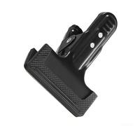 Robusta clip a molla in metallo per studi fotografici con cuscinetti in gomma per protezione e impugnatura circolare che offre una presa comoda e un facile funzionamento