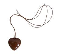Robusta collana con ciondolo a forma di cuore grande esagerato collana da donna alla moda catena per il collo gioielli regalo di compleanno