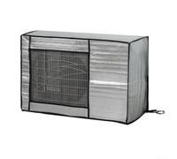 Robusta copertura in alluminio per condizionatore d'aria progettata per protezione dalle intemperie estreme (96 x 40 x 70 cm)