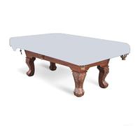 Robusta copertura per tavolo da biliardo con rivestimento impermeabile e design con coulisse regolabile per mantenere il tavolo da biliardo protetto dagli elementi esterni durante tutto l'anno (2 m)