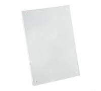 Robusta cornice in acrilico con supporto magnetico per foto per mostrare i tuoi momenti migliori senza sforzo (12,8 x 17,8 cm)