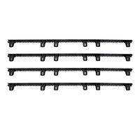 Robusta Cremagliera Da 4 Metri Per Apri Cancelli Scorrevoli Di Metallo Extra Resistente Rinforzato All'interno Marca Life Made in Italy 3sp25300