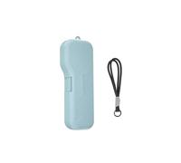 Robusta custodia da viaggio in plastica per DJI Pocket 4 Pro，Blu | Robusto, leggero, a incastro, impermeabile, resistente all’umidità, antigraffio,resistente agli urti e all’usura, con cordino