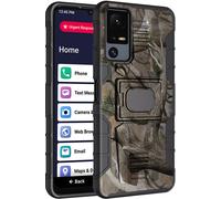 Robusta Custodia Ibrida con Anello Impugnatura Supporto per Jitterbug Smart 4
