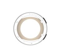 Robusta custodia paraurti in metallo per Amazfit Active2, protezione posteriore, leggera ed elegante, progettata per uno stile di vita attivo (argento)