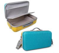 Robusta custodia protettiva in EVA per stampante adesiva Liene PixCut S1, con spazio interno ottimizzato e integrità strutturale affidabile (blu-giallo)