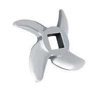 robusta e durevole lama tritacarne in acciaio inox lama tritacarne tritacarne coltello cucina ristorante per la casa(32#)