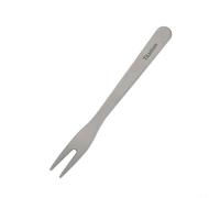 Robusta forchetta da dessert in titanio per antipasti e formaggi, perfetta aggiunta ai pasti in famiglia (2)