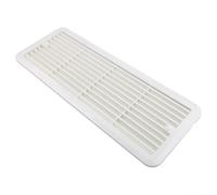 Robusta griglia di ventilazione per frigoriferi Thetford, resistente alle intemperie e di facile installazione, ottimizzata per le prestazioni del frigorifero (bianco)