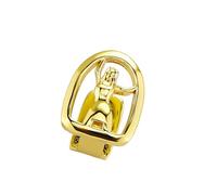 Robusta griglia per dentisti in oro e argento con design cavi per un facile comfort e un fascino accattivante tra la folla gioielli con denti in rame, Misura unica, come descritto, come descritto