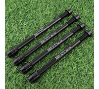 Robusta lega di alluminio Bike Trainer Thru Axel con opzioni di larghezza regolabile per ospitare varie biciclette (M12 x 1,75 160-172 mm)