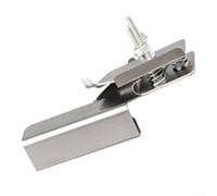 Robusta macchina da cucire industriale Overlock Regole Cucitura Guida Hemmer per la gestione delle cuciture e cuciture migliorate (D)