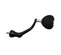 Robusta maniglia a braccio singolo realizzata in EVA e lega per mulinelli SW5000 SW6000 per Spheros Baomaster Reel Fit (argento)