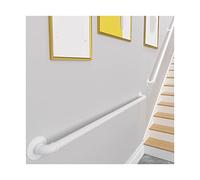 Robusta scala da parete con diametro di 8 cm, per interni ed esterni, per bagni, corridoi, ville, installazione sicura, perfetta per la sicurezza domestica
