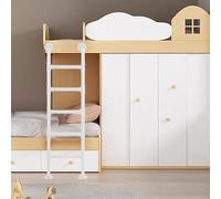 Robusta scala da parete per letto a castello, resistente, 119,4 cm/124,5 cm/127 cm/132,1 cm/149,9 cm, ricambio per casa e dormitorio, gradini sicuri per soppalchi e piccoli spazi